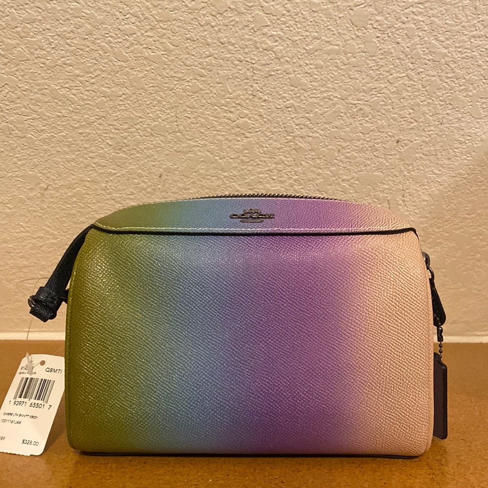 Coach Bennett Crossbody Ombre Rainbow Bag - Multicolor